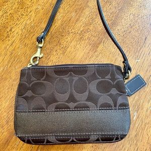 Coach wristlet